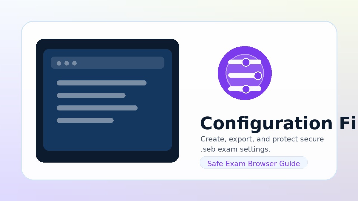 safe exam browser configuration file