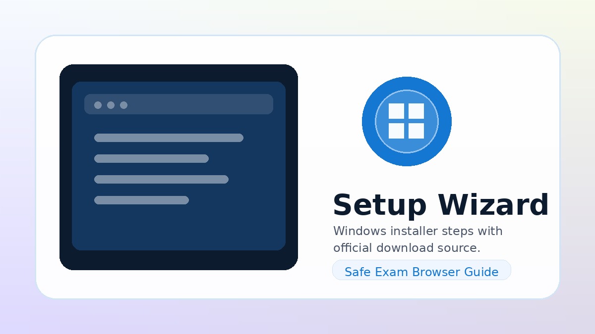 Windows setup wizard illustration